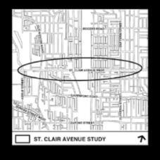 area, and to identify short-term and longterm solutions to improve vehicular operations. St. Clair Avenue West Avenue Study (Keele to Glenholme) (2009) The St.