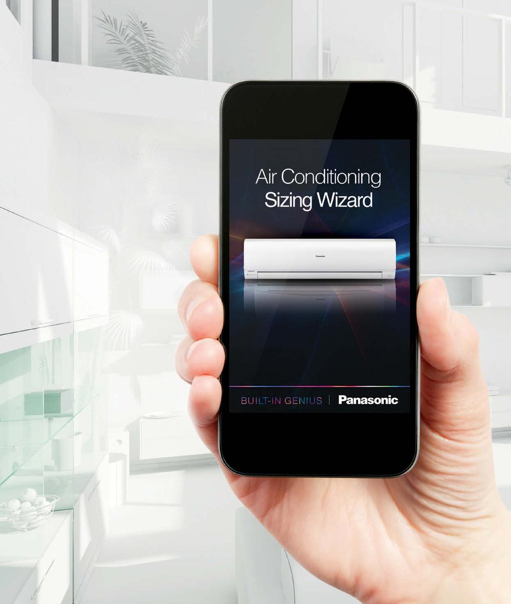 PANASONC SZNG WZARD APP The Panasonic Air Conditioning Sizing Wizard makes choosing the right air conditioner easier.