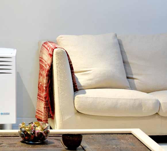 HIGH EFFICIENCY WARM SYSTEM Higher efficiency, lower energy consumption: Unico Easy air conditioners are classified as class A in