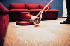 Be careful not to heel-in the rotating bonnet when attempting to remove spots or stains while cleaning. There is a possibility you might damage the carpet.