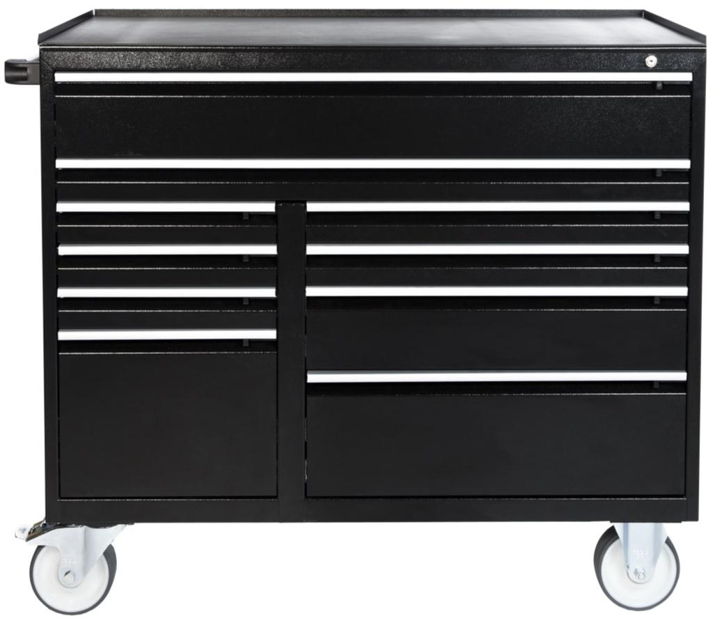 41,5" H 60" W x 22" D x 41,5" H 60" W x 28" D x 41,5" H CM17 Series Mobile Cabinet - 9-drawer model Configuration K4 2 drawers H; 6 drawers H; 1 drawer 9" H.