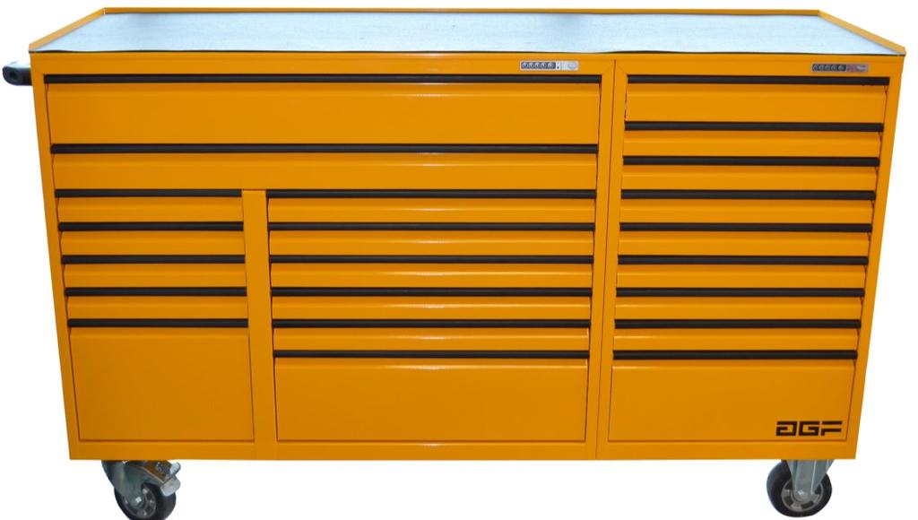 x 44,5" H 48" W x 28" D x 44,5" H 60" W x 2 D x 44,5" H 60" W x 28" D x 44,5" H CM27 Series Mobile Cabinet - 19 drawer model F5 Configuration 13