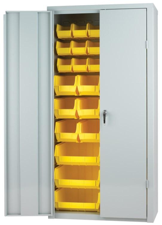Model 1850-F STORAGE CABINETS Storage cabinets > Plastic bins storage cabinets Plastic bins storage cabinets Quality storage