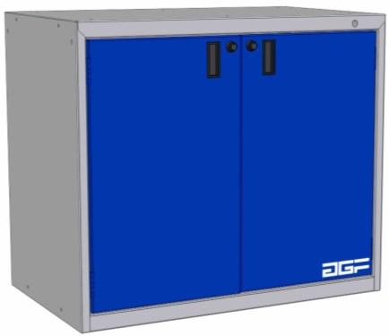 STORAGE CABINETS CF17 series > Storage Cabinets CF17 series - Preconfigured Models 31" H Q1 CONFIGURATION 27" CABINET CF17-31" high - Q1 configuration 1 door 27" H (18", 2 & 30" wide) OR 2 doors 27"