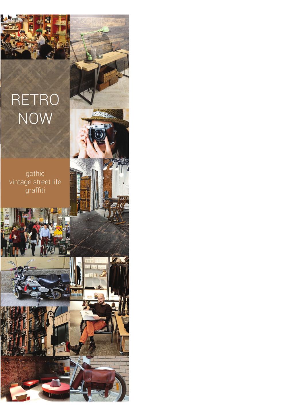 Retro Now The interesting analogy of themes is that they can often repeat themselves over the course of history. Retro considers the imitation of styles, fashions or objects that are from the past.