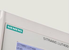 control High accuracy means operations with SITRANS