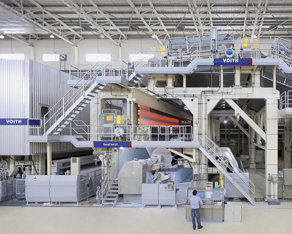 Services Mobile pilot infrared units Voith Paper has mobile pilot infrared units which can be installed temporarily in existing paper machines.