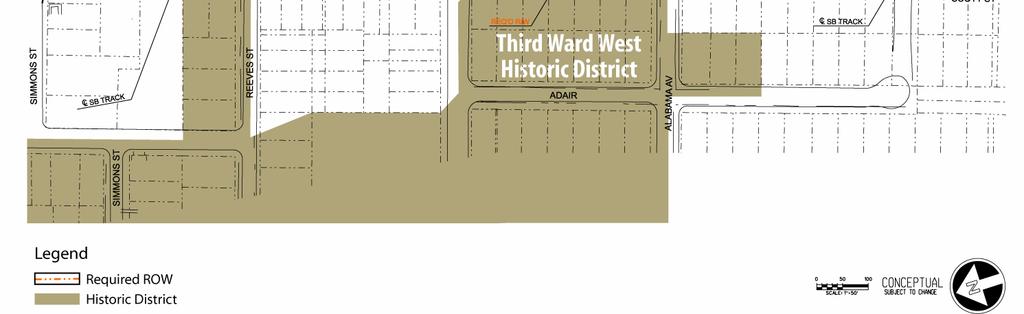 Third Ward West Historic District at Holman Avenue/Alabama Avenue Figure F-4 Figure F-4.