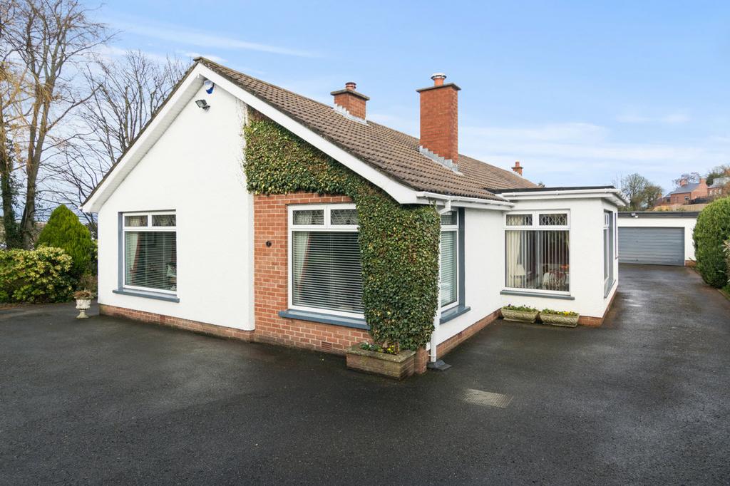 This excellent, attractive, extended detached family bungalow occupies a good sized elevated site in this much sought after residential location.