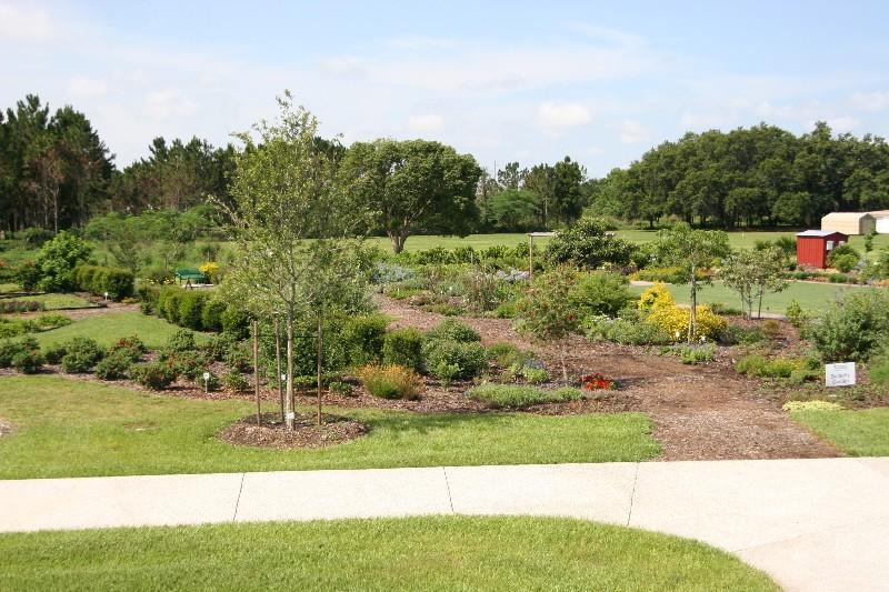 Butterfly Garden Contains a collection of cool season, warm season and perennial plants that