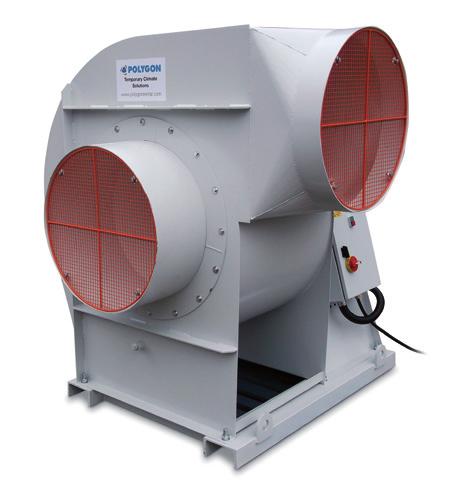 TCS19000 Ventilation Fan Ventilation/Extraction Fan Robust frame Ideal for ventilating large areas Inlet and