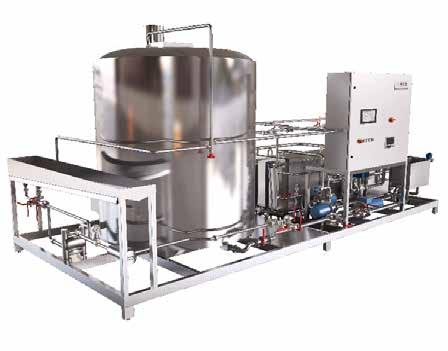 Security volume to make breaking and pasteurization steps