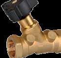 F) Flow rate and temperature control valves F1 BALANCING VALVES