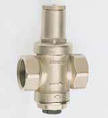 G1) PRESSURE REDUCERS FOR WATER Art. 271 Pressure reducer with male tail connections. Two 1/4 connections for manometers. Piston technology, 18/10 inox steel. Max.