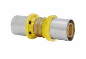 G3) MULTILAYER GAS PIPE AND, PRESS FITTINGS WITH TH PROFILE ICMA presents a NEW range of press-fittings for GAS installations.
