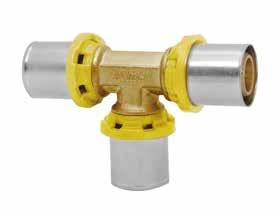 The SEMPIGAS fittings ADVANTAGES are: Quick and reliable installation compared to traditional systems High flow rate thanks to the low internal roughness of the fitting