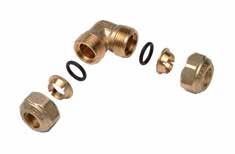 G8) SCREW FITTINGS WITH O-RING SEAL FOR COPPER PIPING,FOR WATER AND GAS The series 570 fittings can be used in sanitary water distribution systems (for heating or gas distribution systems) The