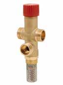 267 Thermal release valve. It prevents overheating in thermal generators, such as biomass-fired boilers.