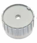 J1) SPARE PARTS Handwheel for art. 856. COLOUR white 01856AC22 Protection cap for manifolds with valves with thermostatic option.