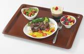 Versa Tray Ecologic Series PRORATED Made with resin derived from natural materials. 100% recyclable tray.