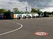 The recycling centres are modern and user-friendly, and you can receive