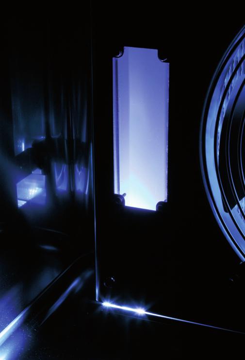 Technical Solutions Lamp UV-C (option) Sterilises the blast chilling chamber