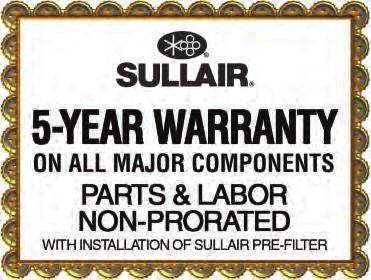 Sullair Stationary Air Power System The Sullair Stationary Air Power System matches a Sullair compressor, a Sullair dryer and Sullair filters.