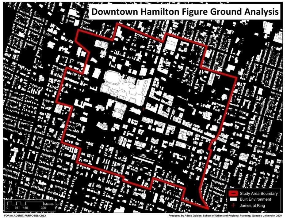 Downtown Hamilton has been subject to a variety of urban renewal schemes over the years, most of which involving the removal of dilapidated buildings to make way for more parking space, rather than