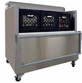 OMC-A/DOMC-A SERIES Cold Wall Evaporator Milk Coolers OMC-122-A DOMC-124-A ENDURA SPECIFICATION SERIES MODEL OPEN FRONT DIMENSIONS (in.