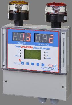 Systems site-proven ST-90 dual channel alarm controller.