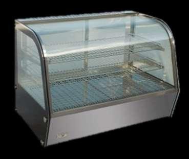 Key Specification Counter Top Hot Display Front double glass PTC heater with