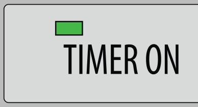 How To: Set Timer ON/OFF (cont.) Note: blocked off areas of the display represent flashing numbers.