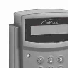 iopass Stand-Alone Door Controller/Reader Features That Make a Difference: Up to 5000 card users