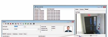 EntraPass Corporate Edition Network and Web-Ready Security Management Software Features That Make a Difference 1 : Increased security with easy to set up integration of access, video, intrusion and