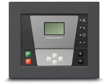 Always in control with Infologic² and Airlogic² Infologic² (standard) Icon-based display action Led status visualization. Digital I/O. Remote start stop, load-unload, emergency stop.