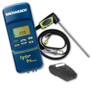 Packed with features such as memory and sensor strength, the Fyrite Pro offers technicans the best features in measurement precision at an affordable price.