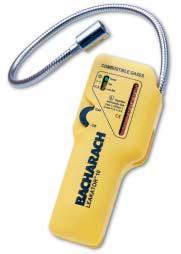 Leakator 10 Combustible Gas Leak Detector Bacharach s Leakator 10 is a low maintenance combustible gas leak detection unit, small enough to be operated with just one hand, yet loaded with the kind of