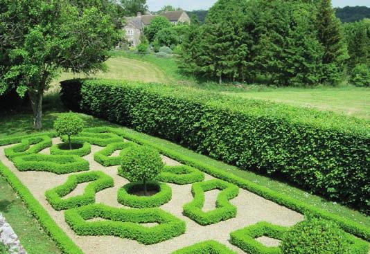 Gardens and Grounds The gardens and grounds surround the property on all sides and are arranged as a series of terraced gardens being sections of formal and informal areas.