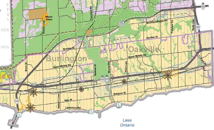 2.1.2 HALTON REGION OFFICIAL PLAN Part III of the Halton Region Offi cial Plan outlines Land Stewardship Policies and Development Criteria.