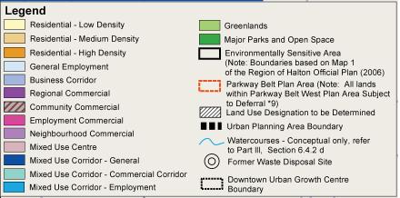 accommodate an increasing portion of future GTA population growth. (City of Burlington Offi cial Plan, Part I, 2.