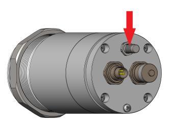 Focusing and Video Sighting On the back plane of the sensor you will find a rotary button for focusing of the optics.