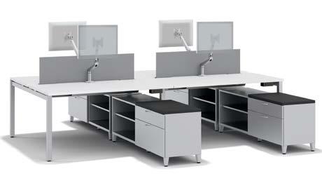 2 SELECT YOUR STYLE CUBICLES SHARED WORK TABLES 4Person 4Person Cubicles provide