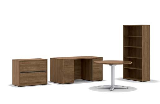 3 PRIVATE OFFICE / CONVENTIONAL / DESKS FIND YOUR FAVORITE Simple Desk OVERALL SIZE STORAGE DESK SPACE 0 80140 400 5'6"W x 2'6"D Available in RIGHT or LEFT handed