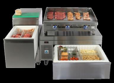 REFRIGERATED DRAWER SYSTEMS FUNDAMENTALS Adande is an award winning and innovative refrigerated drawer system which overcomes many of the short-comings of traditional refrigerated drawer designs.