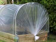 A very economical way to protect your crops against the elements and it also helps with the warming of the soil, therefore crops can be harvested earlier and higher yields can be achieved.