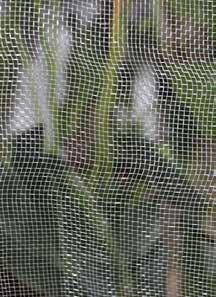 Shade / Side Vent Netting This netting will provide you with 40%-45% shade value. The net is a UV stabilised (UVI), knitted polyethylene monofilament.