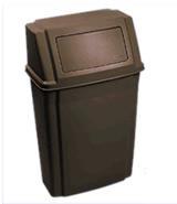 Rubbermaid Trash Receptacles Wall Mounted #7822 Profile Series