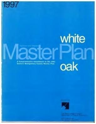 Policy Guidance 1997 White Oak and Fairland Master Plans Still to do Enhance the Paint Branch and Northwest Branch Stream Valley Parks trail system to provide better access and connection to the