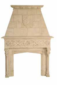 Bespoke Stone Fire Surrounds Architectural Heritage undertakes commissions to carve bespoke fire surrounds in natural limestone to clients