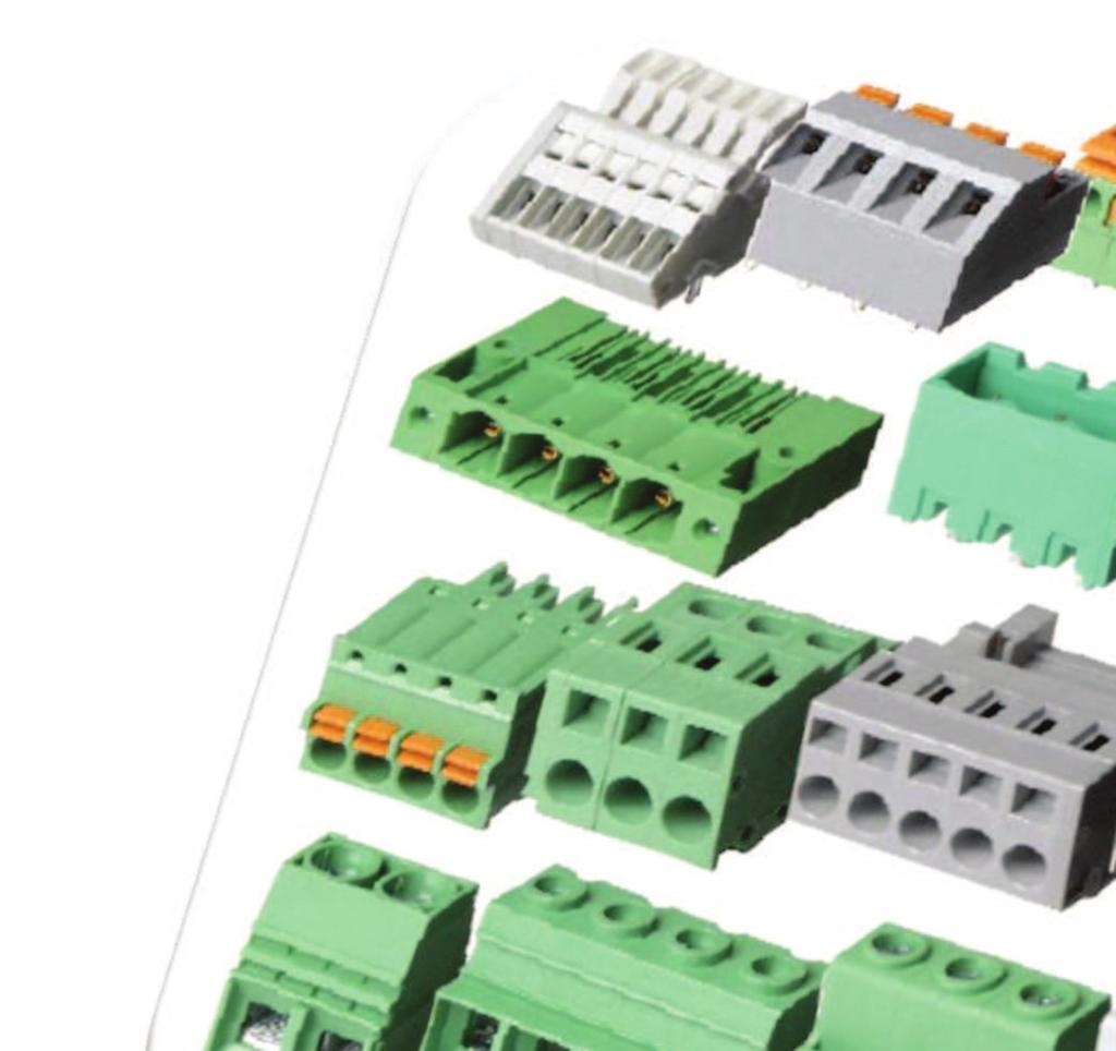 Synergetic Product Range PCB Mounted Terminal Blocks & Connectors Rising